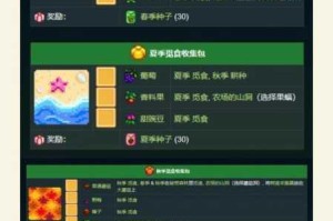 星露谷物语布告栏献祭物品清单与任务完成技巧全解析