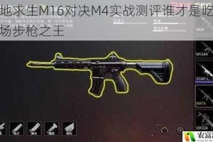 绝地求生M16对决M4实战测评谁才是吃鸡战场步枪之王