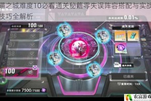 猫之城难度10必看通关秘籍零失误阵容搭配与实战技巧全解析