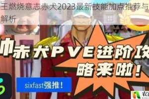 航海王燃烧意志赤犬2023最新技能加点推荐与实战攻略解析