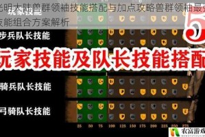 光明大陆兽群领袖技能搭配与加点攻略兽群领袖最强技能组合方案解析
