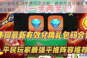 最后一步礼包码免费领取攻略：最新兑换步骤与奖励内容全解析