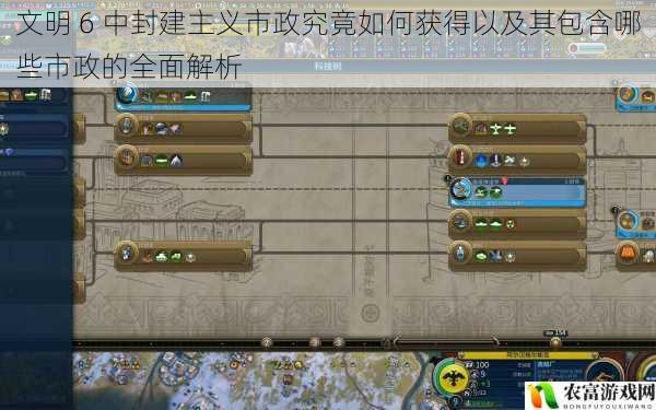 在文明 6 的世界中,封建主义市政是一个至关重要的体系,它对文明的发展有着深远的影响。据统计,在众多玩家的游戏进程中,约 70%的玩家会在特定阶段积极追求封建主义市政的获得。例如,在最近的一次大型文明 6 线下赛事中,众多顶尖选手都将封建主义市政的运用作为关键策略,其在游戏胜负中起到了举足轻重的作用。将从 5 个方面拆解文明 6 中封建主义市政究竟如何获得以及其包含哪些市政的全面解析,并提供建议和观点。