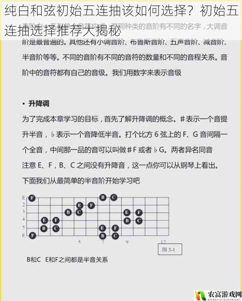 纯白和弦初始五连抽该如何选择?初始五连抽选择推荐大揭秘