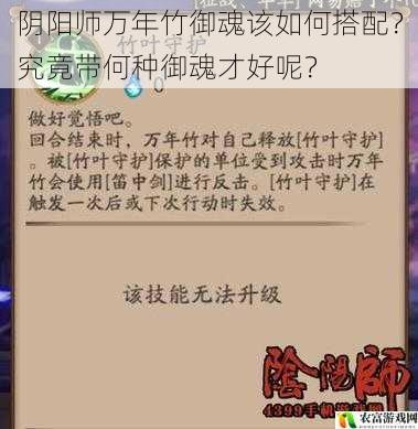 阴阳师万年竹御魂该如何搭配?究竟带何种御魂才好呢?