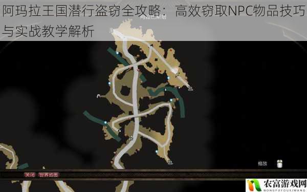 阿玛拉王国潜行盗窃全攻略:高效窃取NPC物品技巧与实战教学解析