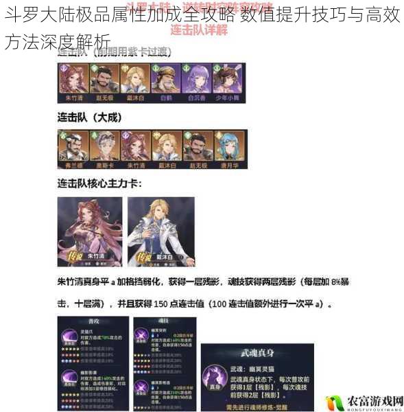 斗罗大陆极品属性加成全攻略 数值提升技巧与高效方法深度解析