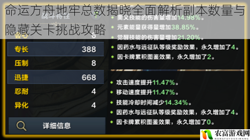 命运方舟地牢总数揭晓全面解析副本数量与隐藏关卡挑战攻略