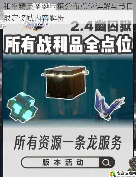 和平精英圣诞宝箱分布点位详解与节日限定奖励内容解析