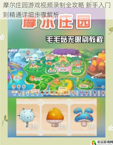 摩尔庄园游戏视频录制全攻略 新手入门到精通详细步骤解析