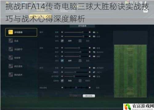 挑战FIFA14传奇电脑三球大胜秘诀实战技巧与战术心得深度解析