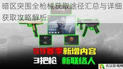 暗区突围全枪械获取途径汇总与详细获取攻略解析