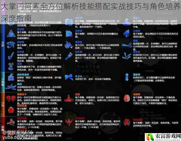 大掌门阿紫全方位解析技能搭配实战技巧与角色培养深度指南