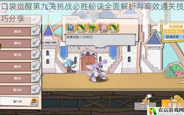 口袋觉醒第九关挑战必胜秘诀全面解析与高效通关技巧分享