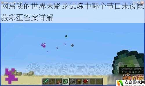 网易我的世界末影龙试炼中哪个节日未设隐藏彩蛋答案详解