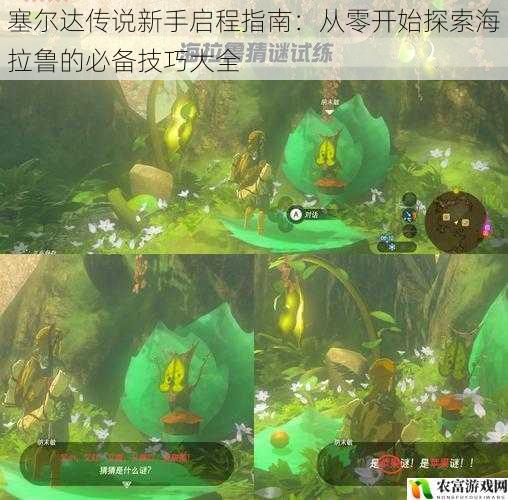塞尔达传说新手启程指南:从零开始探索海拉鲁的必备技巧大全