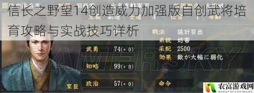 信长之野望14创造威力加强版自创武将培育攻略与实战技巧详析