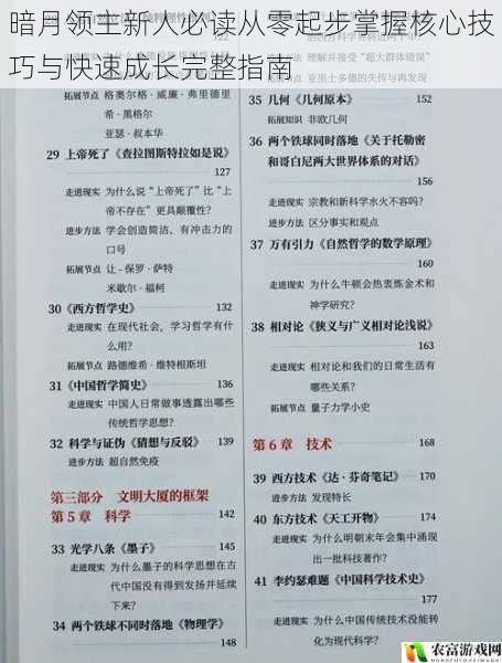 暗月领主新人必读从零起步掌握核心技巧与快速成长完整指南
