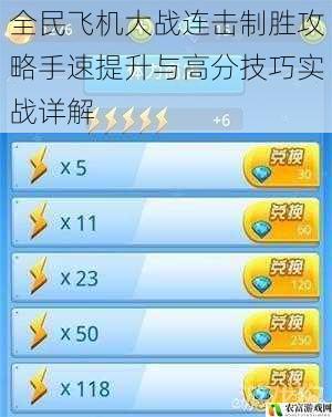 全民飞机大战连击制胜攻略手速提升与高分技巧实战详解