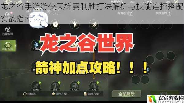 龙之谷手游游侠天梯赛制胜打法解析与技能连招搭配实战指南