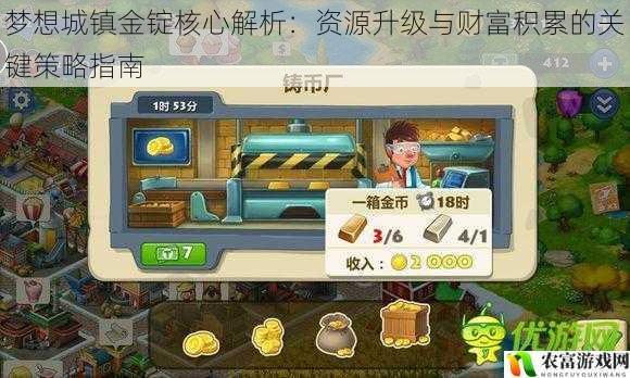 梦想城镇金锭核心解析:资源升级与财富积累的关键策略指南
