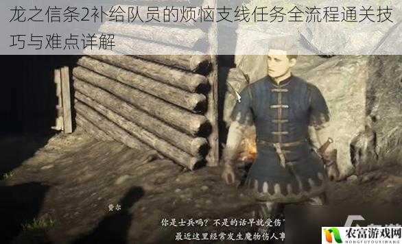 龙之信条2补给队员的烦恼支线任务全流程通关技巧与难点详解