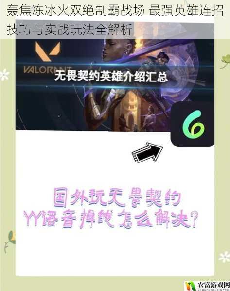 轰焦冻冰火双绝制霸战场 最强英雄连招技巧与实战玩法全解析