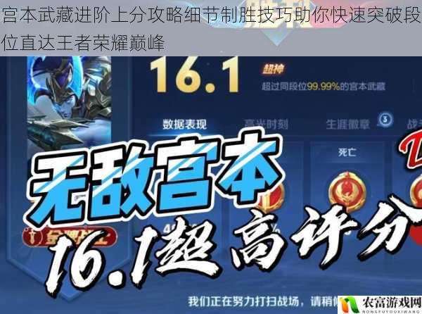 宫本武藏进阶上分攻略细节制胜技巧助你快速突破段位直达王者荣耀巅峰