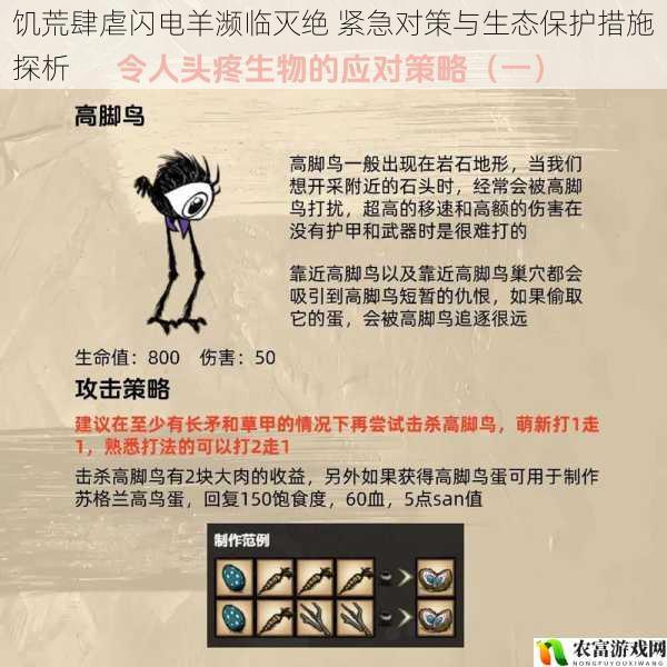 饥荒肆虐闪电羊濒临灭绝 紧急对策与生态保护措施探析
