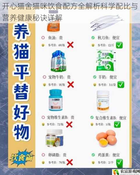 开心猫舍猫咪饮食配方全解析科学配比与营养健康秘诀详解