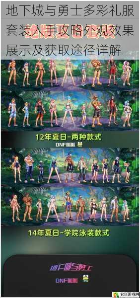 地下城与勇士多彩礼服套装入手攻略外观效果展示及获取途径详解
