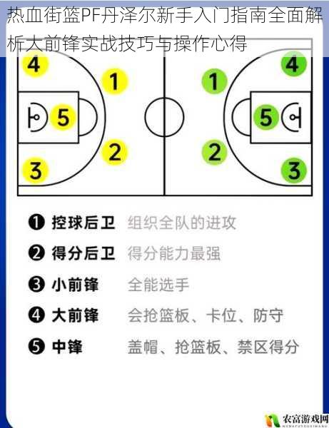 热血街篮PF丹泽尔新手入门指南全面解析大前锋实战技巧与操作心得