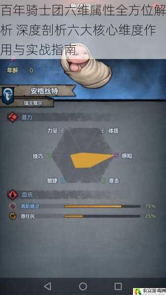 百年骑士团六维属性全方位解析 深度剖析六大核心维度作用与实战指南