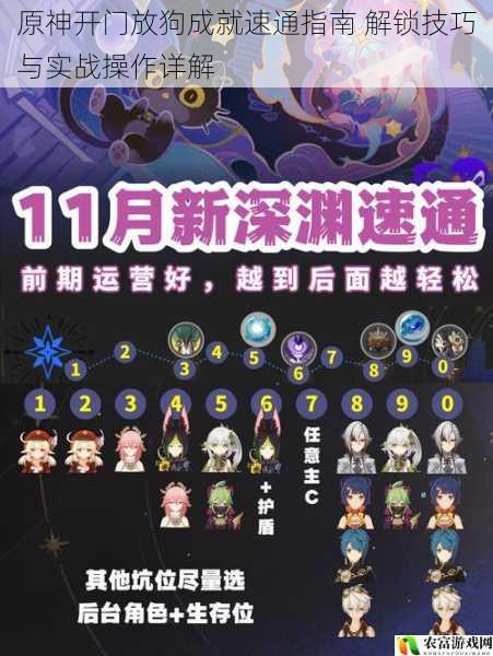 原神开门放狗成就速通指南 解锁技巧与实战操作详解