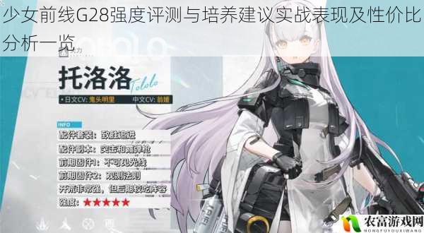 少女前线G28强度评测与培养建议实战表现及性价比分析一览
