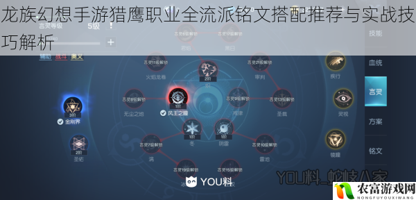 龙族幻想手游猎鹰职业全流派铭文搭配推荐与实战技巧解析