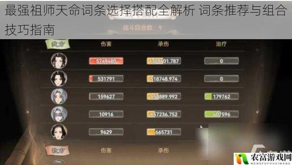 最强祖师天命词条选择搭配全解析 词条推荐与组合技巧指南