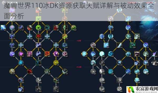 魔兽世界110冰DK资源获取天赋详解与被动效果全面分析