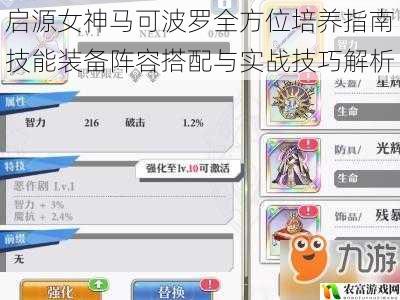 启源女神马可波罗全方位培养指南技能装备阵容搭配与实战技巧解析
