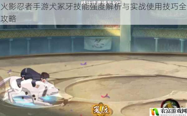 火影忍者手游犬冢牙技能强度解析与实战使用技巧全攻略