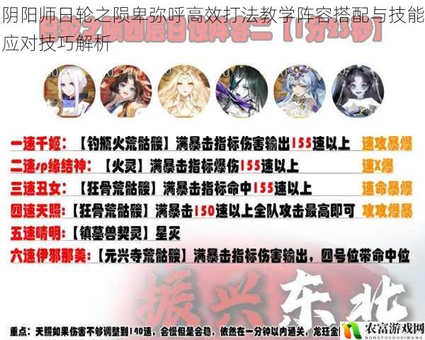 阴阳师日轮之陨卑弥呼高效打法教学阵容搭配与技能应对技巧解析
