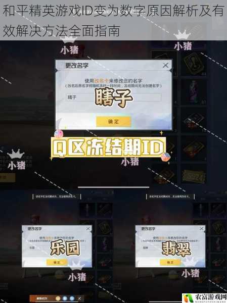 和平精英游戏ID变为数字原因解析及有效解决方法全面指南